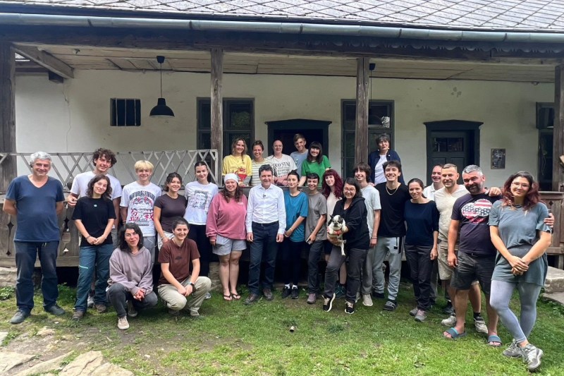 Nicușor Dan continued the journey through the country: