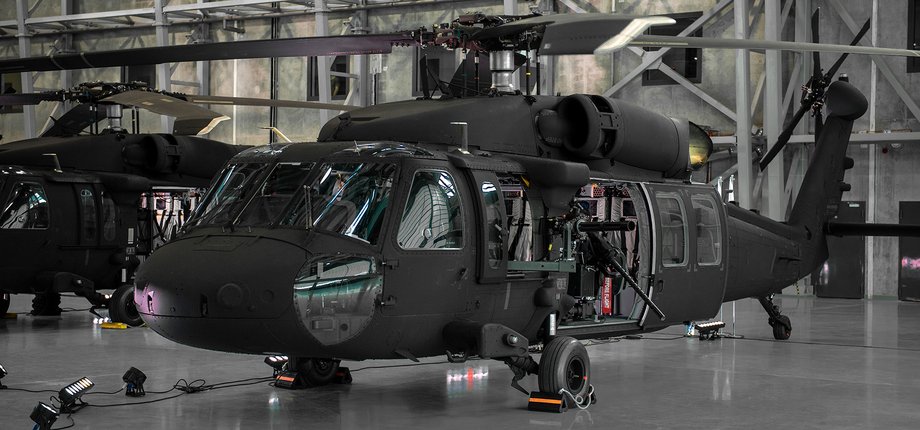 S-70i Black Hawk helicopter.