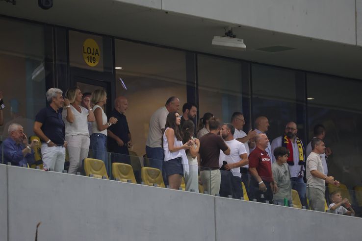 Dan and Diana Șucu, immediately after Rapid - FCSB 2-2 / Photo: Ionuț Iordache GSP