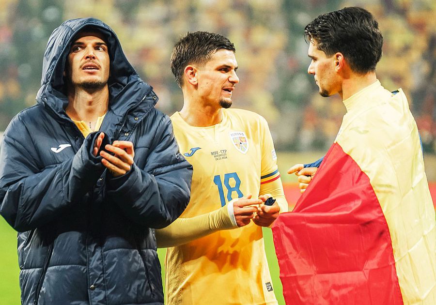 Valentin Mihăilă, Răzvan Marin și Ianis Hagi, trei amici la naționala României, foto: Imago Ianis Hagi, adevărul despre căderea de la Rangers și convocările înșiruite la națională: „Dacă nu era Mircea Lucescu...” + De ce întârzie să semneze un nou contract