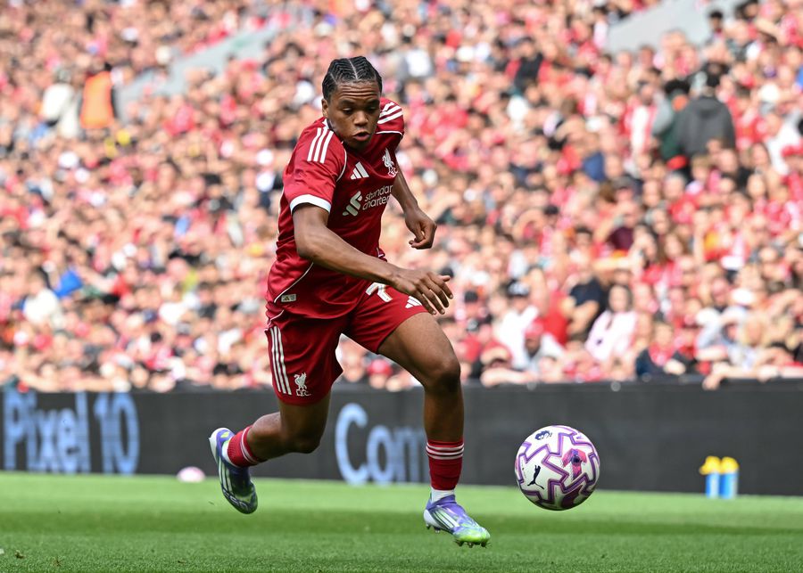 Rio Ngumoha, Liverpool's new hope // Photo: Imago The 16 -year -old kid about whom everyone is talking about Liverpool: