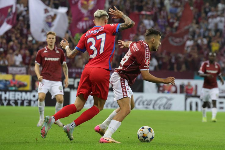 Tavi Popescu - Rapid - FCSB // Photo: Ionuț Iordache (GSP)