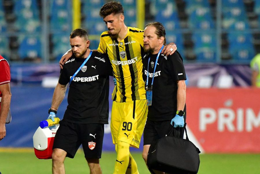 Andrei Mărginean came out injured in Galati Good news for Zeljko Kopic's offensive! Finally debut + who stays outside the team
