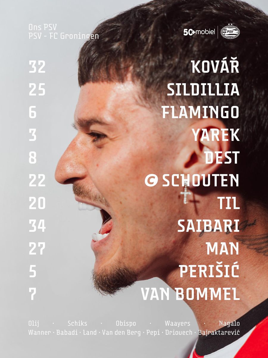Dennis Man starts at PSV Start in PSV - Groningen »Dennis Man is holder