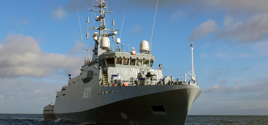 ORP Kormoran is a modern mini destroyers, which is part of the 8th Coastal Defense Flotilla