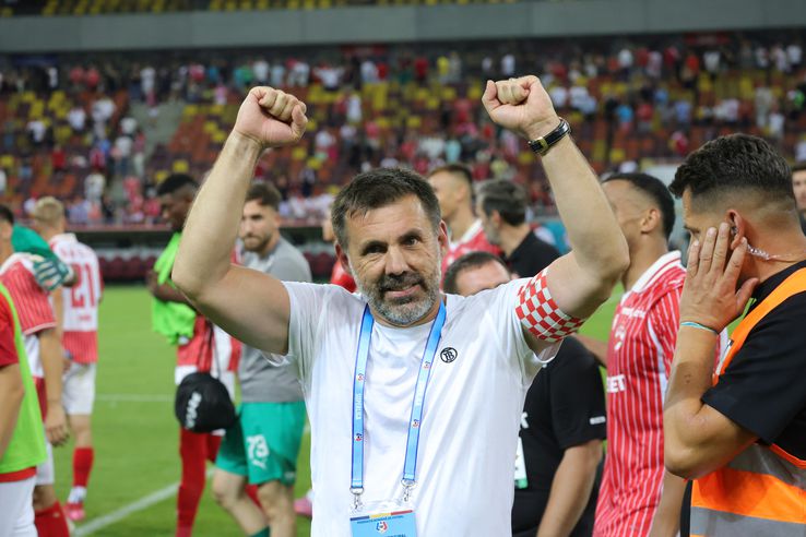 The joy of Dinamo after the victory with FCSB/ Photo: Ionuț Iordache (GSP)