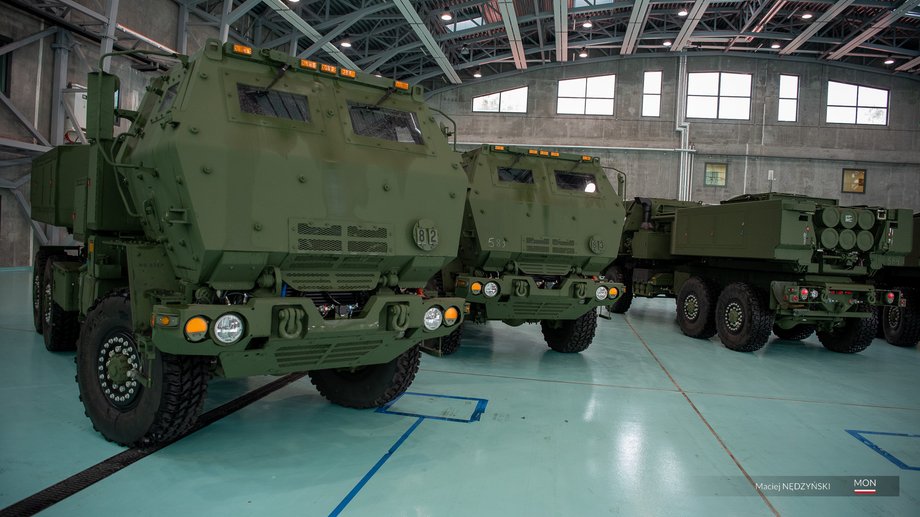 The first Himars mobile missile launchers went to Poland in May 2023.