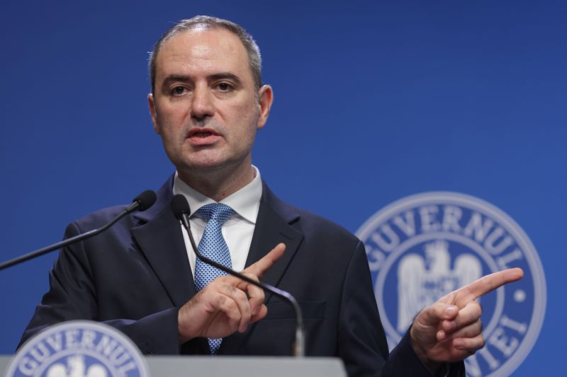 Alexandru Nazare, Minister of Finance / Photo: Inquam Photos / George Călin