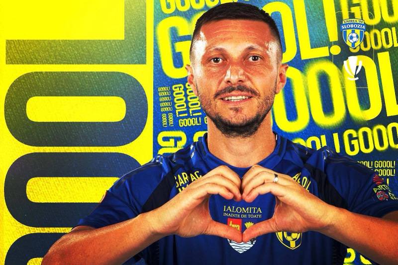 Superliga: Unirea Slobozia, victory with Metaloglobus. Turned the score in the last few minutes