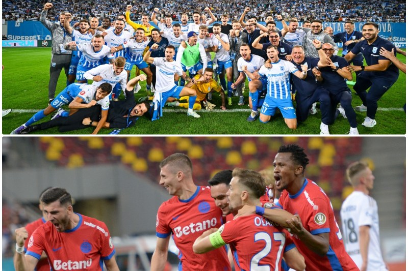 Dream evening for Romanian teams in Europe! FCSB and Craiova go to groups after two absolutely incredible matches!