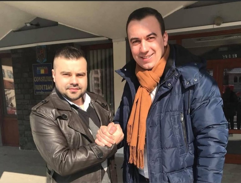 Ioan Demian and Bogdan Ivan. Photo source: bistrițeanul.ro
