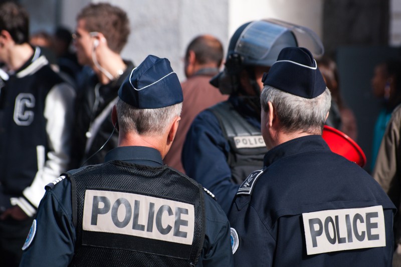 A car entered a group of people in France: 