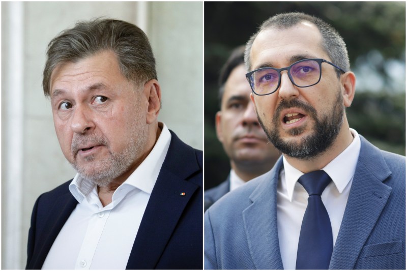 Alexandru Rafila and Vlad Voiculescu. Inquam Photos / Mălina Norocea and George Călin