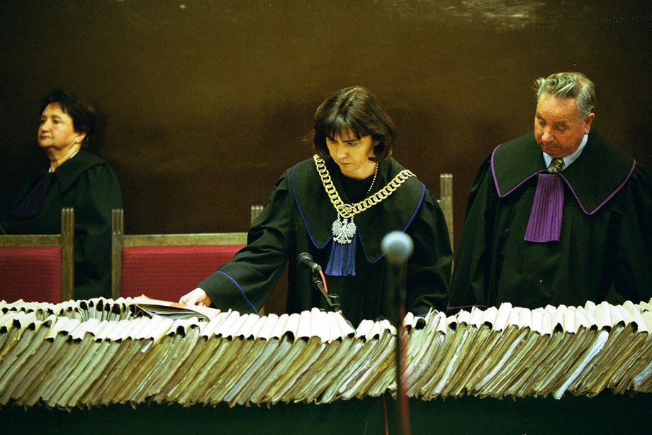 The process in connection with the FOZZ scandal. Judge Barbara Piwnik