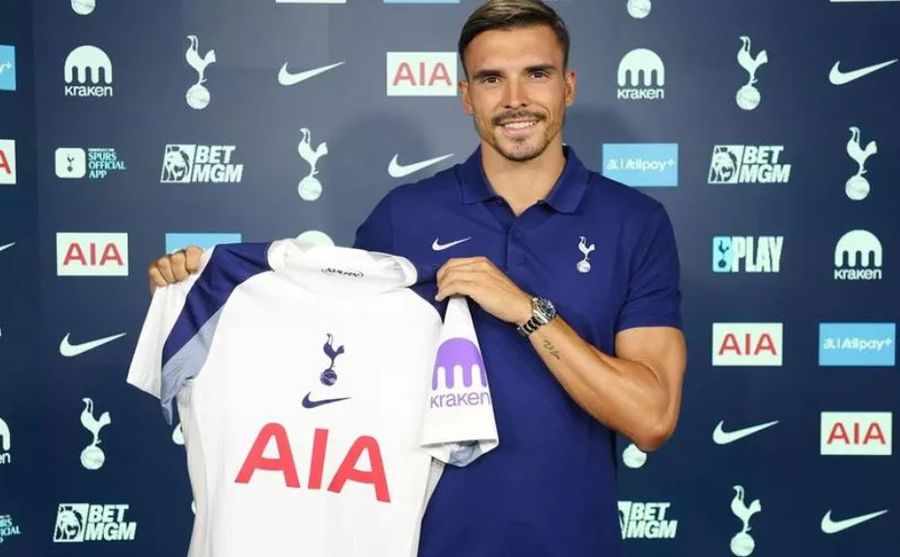 Palhinha was brought by Tottenham in the form of a loan until from summer from Bayern / Photo: Tottenhamhotspur.com Tottenham's fans, shocked by Drăgușin's announcement