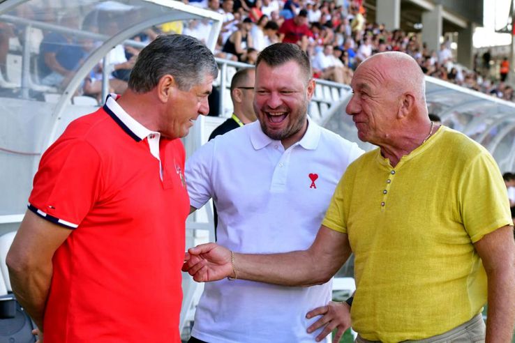 Gluri present at CS Dinamo - Steaua. Photo: Cristi Preda
