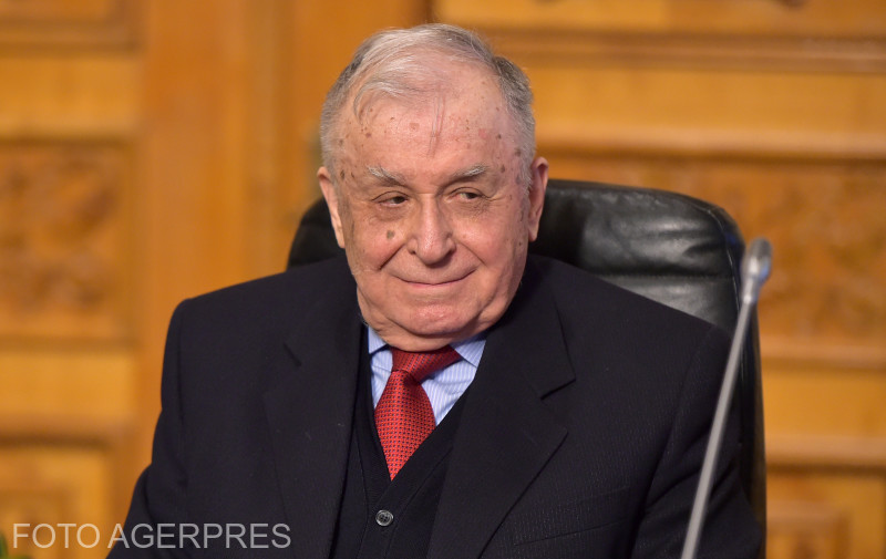 Ion Iliescu, in 2017. Photo: Mihai Posumschi / Agerpres