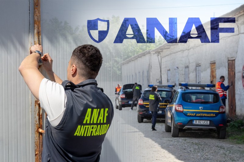 ANAF antifraud. Collage: Ion Mateș / Hotnews. Photo: Facebook