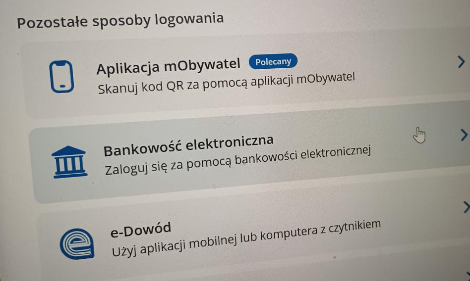 To e-administration by the bank. This is how more than half of Poles log in