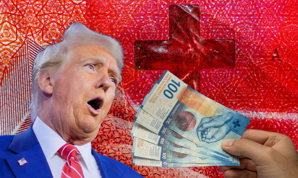 The Swiss want to get along with Trump. They hang over them 39 % duties