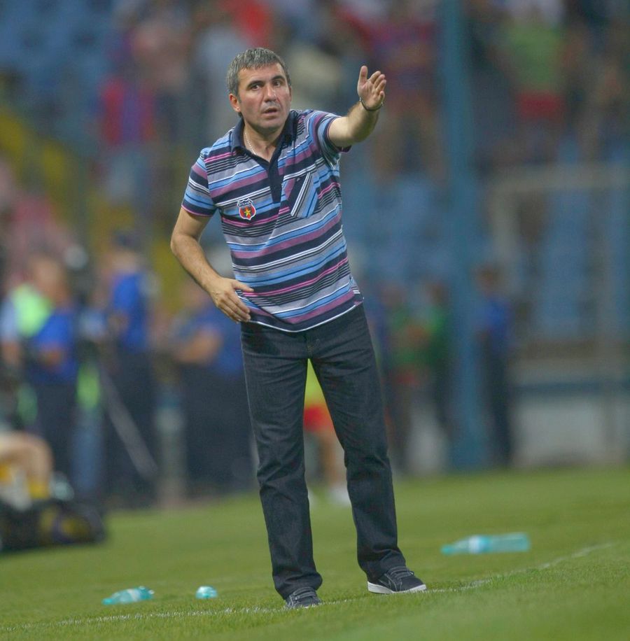 Hagi, at the return match in Ghencea, Steaua - beats 2-0 / photo: GSP archive Andrei Vochin, offered by Becali to sign with FCSB! »The amount of the contract and a drug stupid requirement: