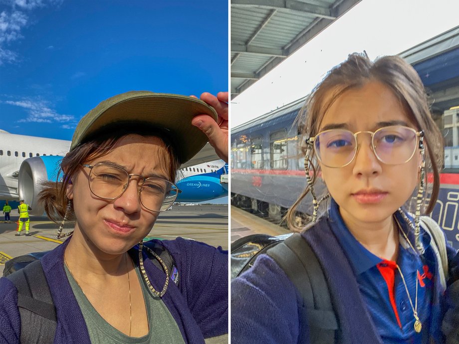 Night travels and numerous transfers are exhausting