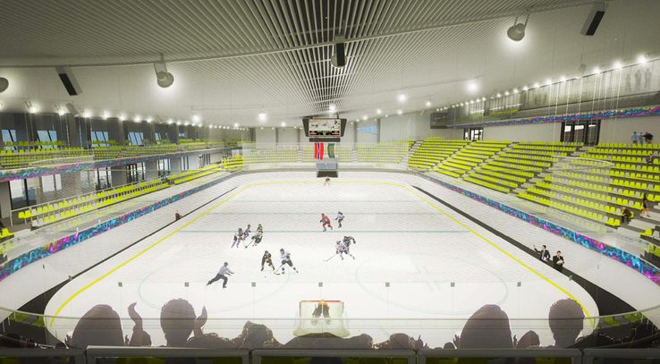 That's how the Flamaropol ice rink would look like
