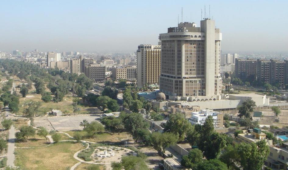 Record heat in Iraq. There was a total power failure