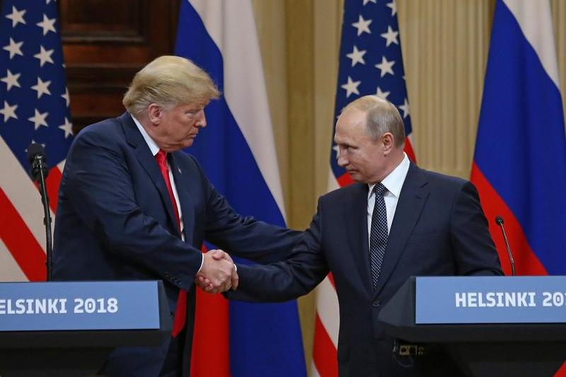 Donald Trump and Vladimir Putin, photo: David Silpa / Upi / Profimedia Images