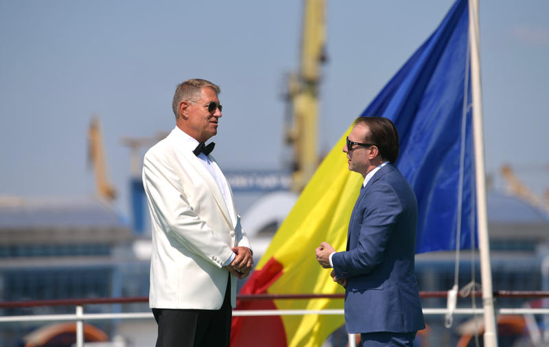 Iohannis and Citu, on Marine Day, photo: Presidency.ro