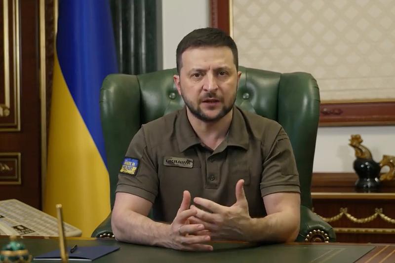 Volodimir Zelenski, photo: Ukrainian Presidential Press Office / AP - The Associated Press / Profimedia