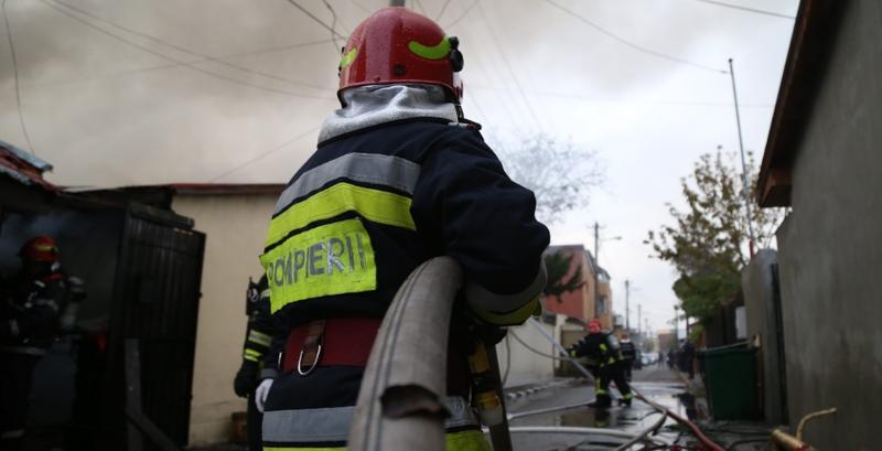 Fire intervention, photo: isubif.ro