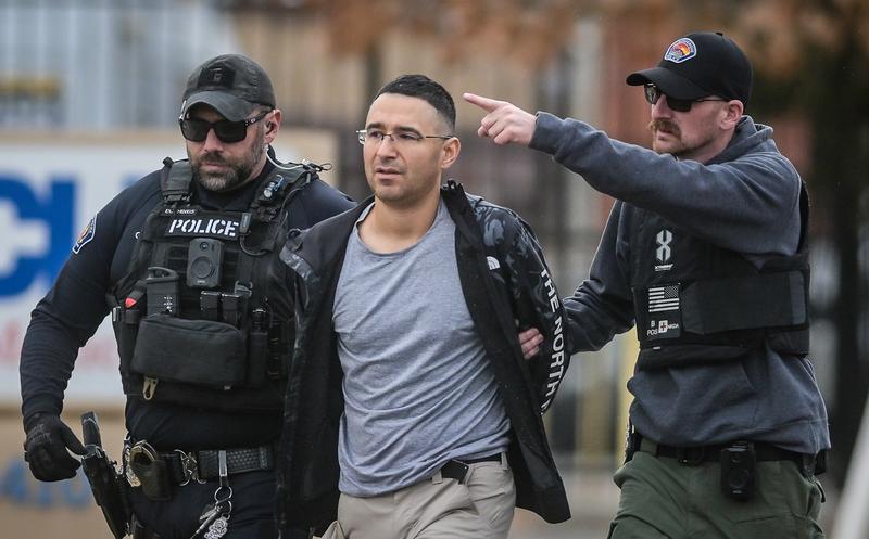 Solomon Pena was arrested by American police, photo: Roberto E. Rosales / Zuma Press / Profimedia Images