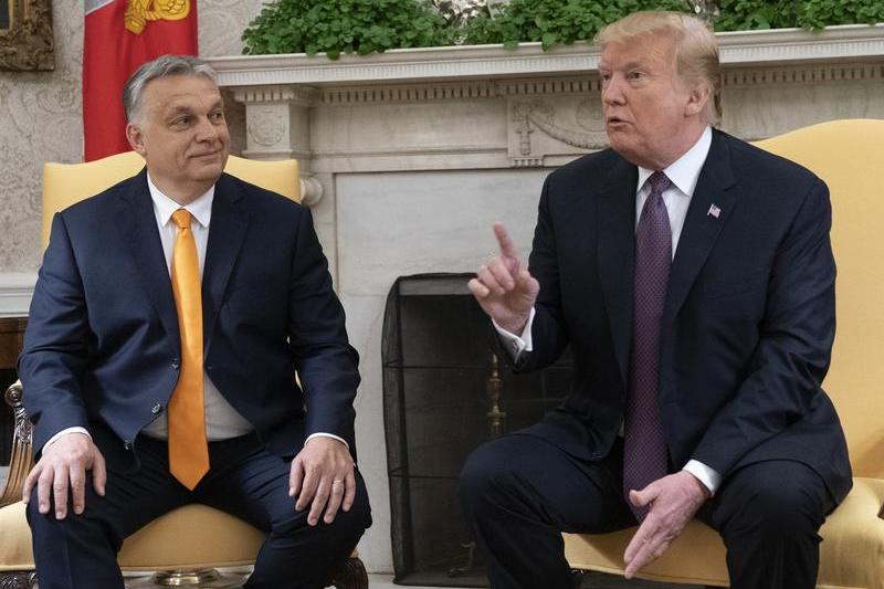 Viktor Orban, received at the White House by Donald Trump, in May 2019, photo: splashnews.com / Splash / Profimedia