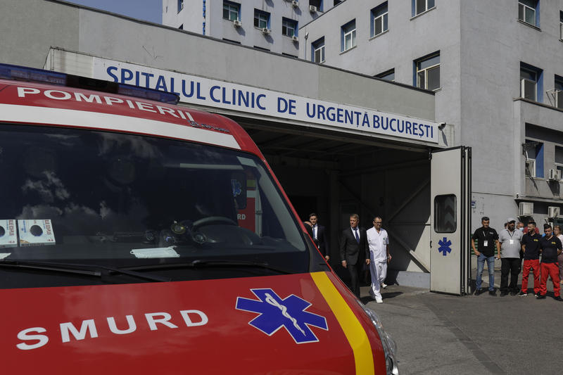 Floreasca Emergency Hospital, Photo: Inquam Photos / Octav Ganea