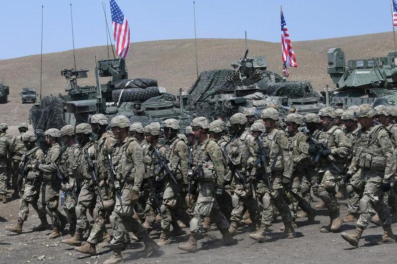 American soldiers at common military exercises, photo: Vano Shlamov / AFP / Profimedia