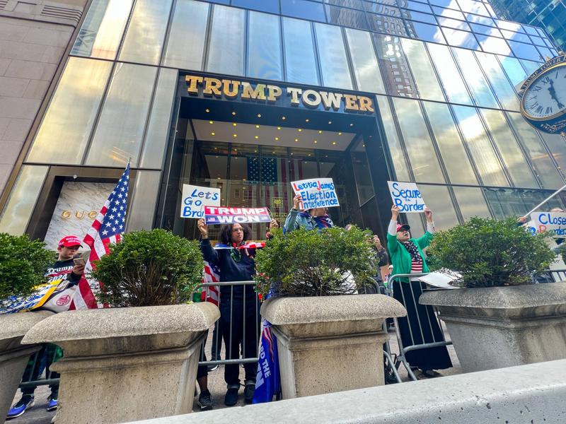 Trump Tower, an emblematic building for Donald Trump, photo: Ryan Rahman / Zuma Press / Profimedia