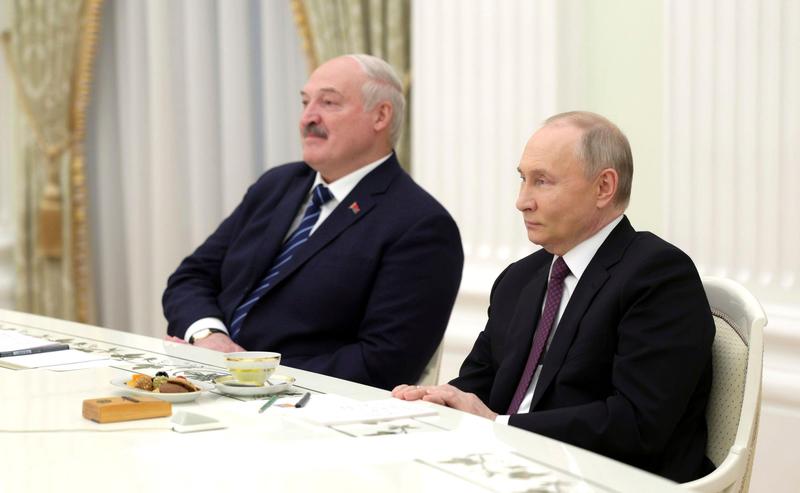 Aleksandr Lukașenko, along with his ally, Vladimir Putin, photo: Kremlin Pool / Alamy / Alamy / Profimedia