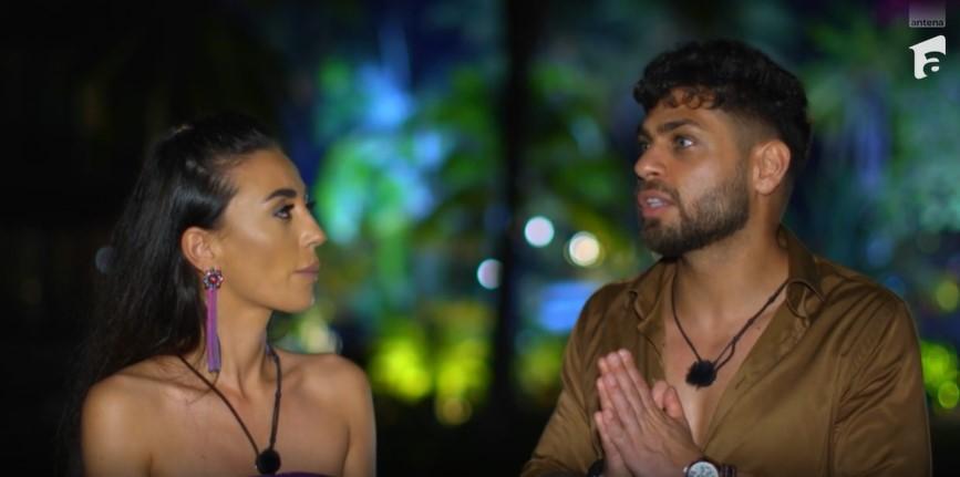 Robert Braia and his girlfriend, at the Island of Love. Photo: Capture Antenna 1