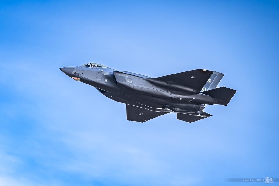 On January 31, 2025, the Polish pilot made the first flight at the controls of