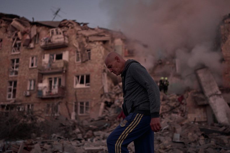 Russian attack on Kyiv, August 28, 2025.