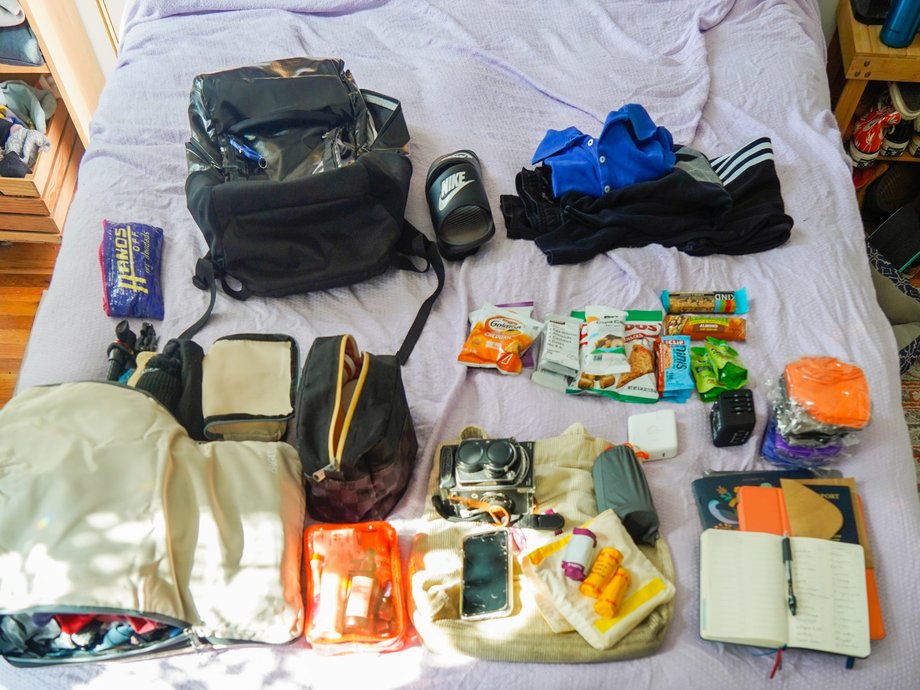 Everything the reporter packed on a two -week journey to Europe.