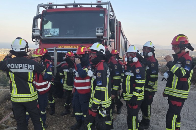 A new contingent of Romanian firefighters has arrived in Greece to help extinguish the fires. In which areas will act