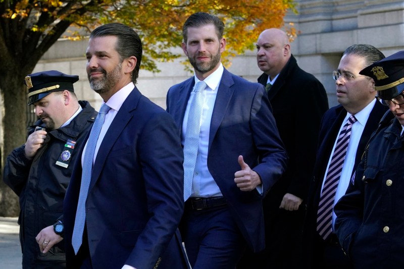 The $ 500 million fine received by Trump and Trump Organization in a financial fraud process was canceled by a court of appeal. Eric Trump: