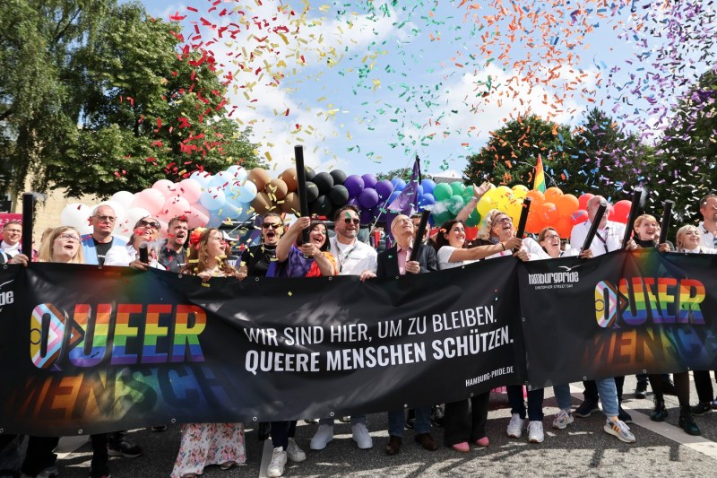 Record of participation in the Parade in Hamburg. 