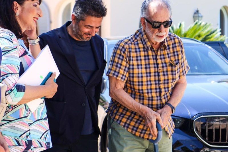 Legend director Francis Ford Coppola was hospitalized in Italy for a medical procedure