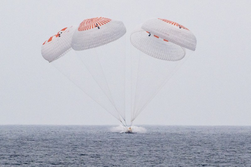 Video Astronauts of the Crew-10 mission on ISS returned to the ground