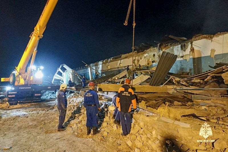 Video explosion at an armament factory in Russia. Explanation of authorities for incident