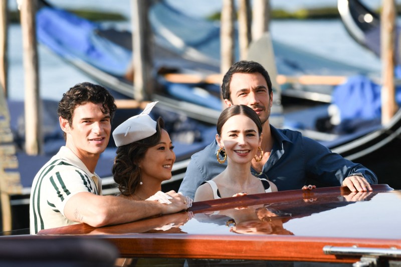 Photo after Paris and Rome, the Netflix series for which the President of France intervened personally moves to another European city