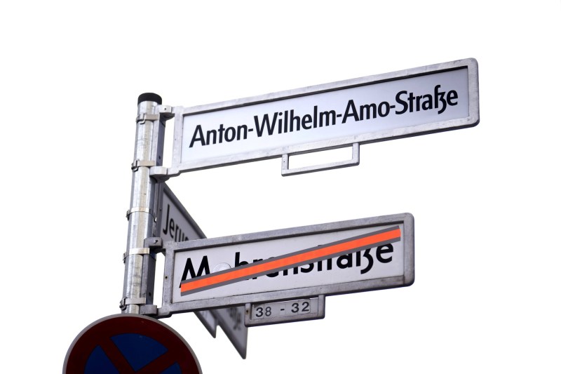 A street in Berlin, renamed after 300 years due to racist connotations